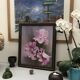 Still life bouquet of flowers oil painting