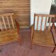 Scandinavian armchair Grete Jalk in teak, 50