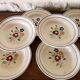 Luneville plates, "Chantilly" model