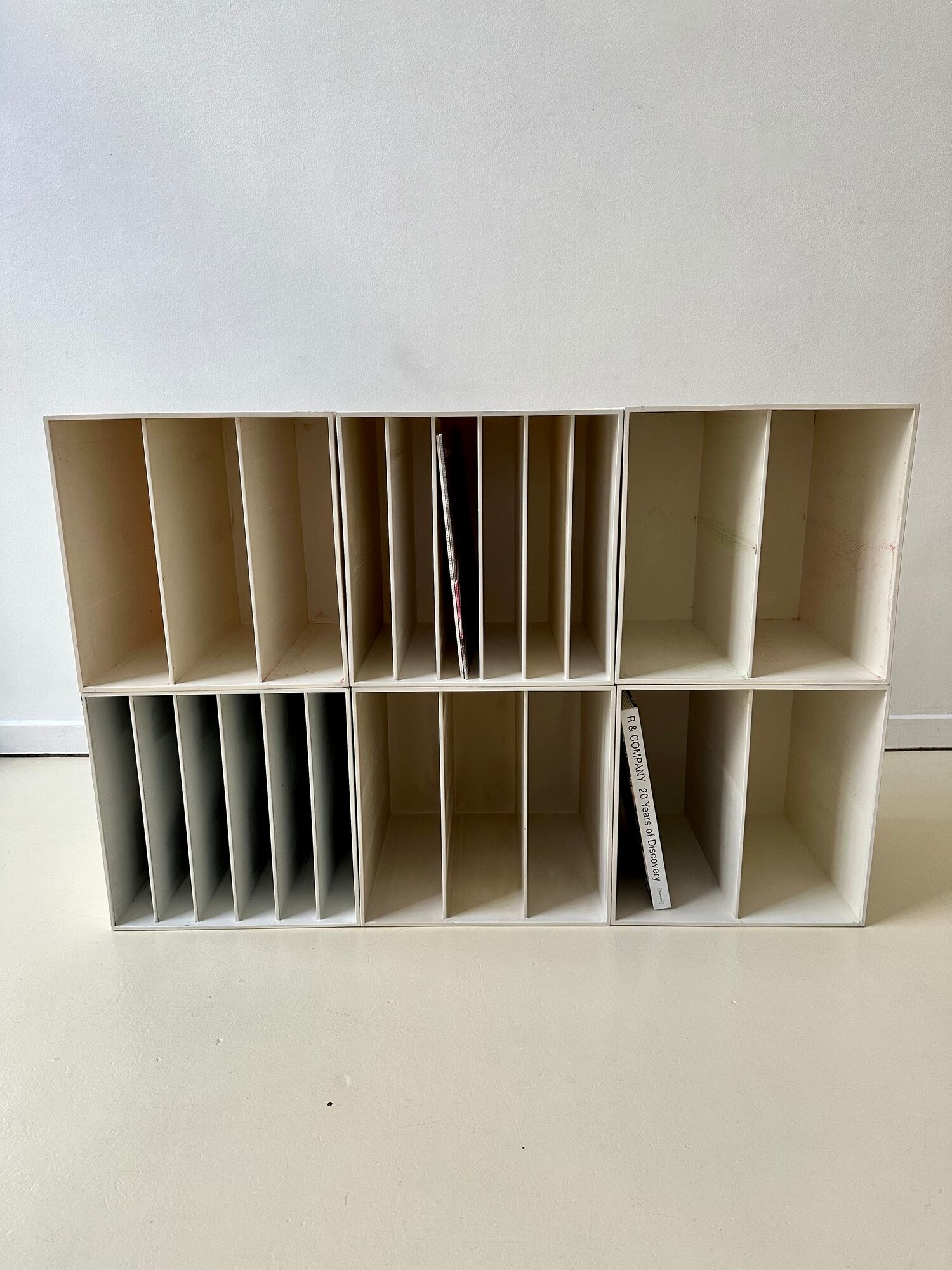 Set of 6 storage cubes Palaset design by Ristomatti Ratia, Treston edition, 1972