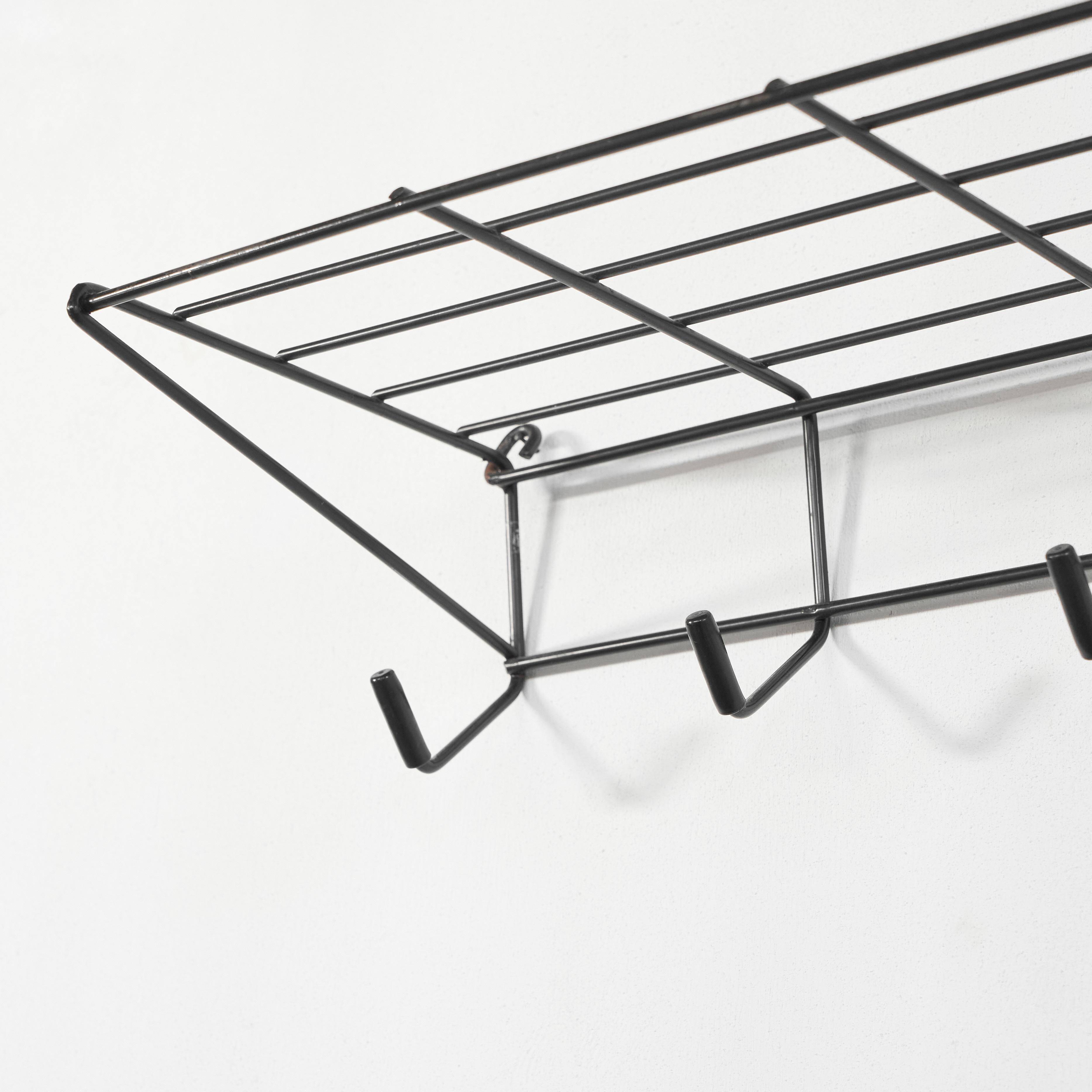 Friso Kramer DZ05 coat rack in wire metal 't Spectrum 1956