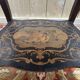 Louis XV style side table in marquetry