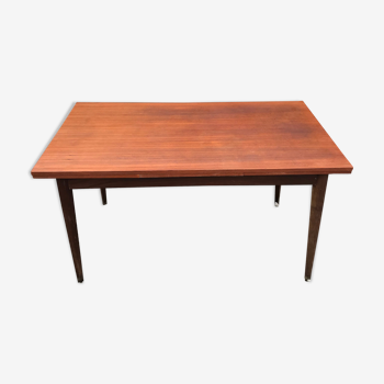 Scandinavian teak rap table