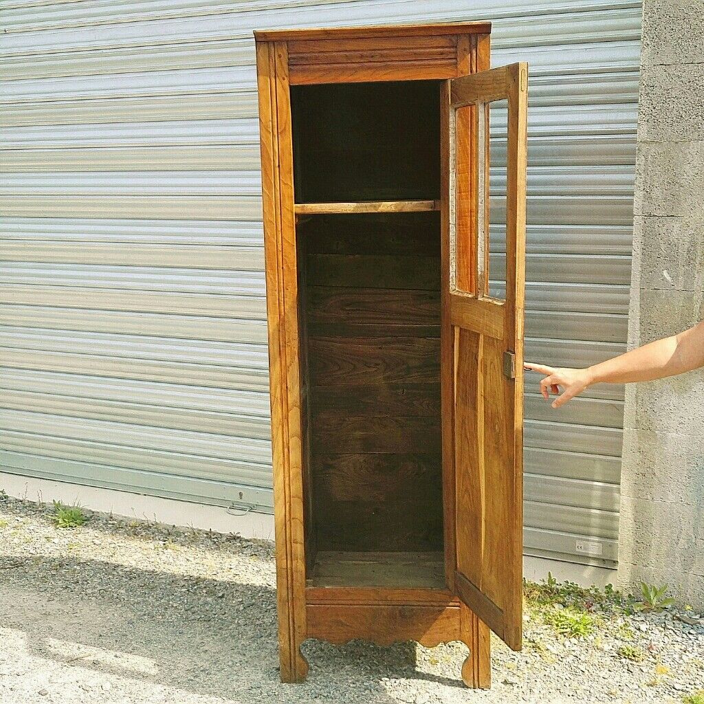 Parisian wardrobe vintage glass door