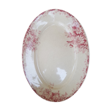 Flat Oval Gien model Autumn Flowers