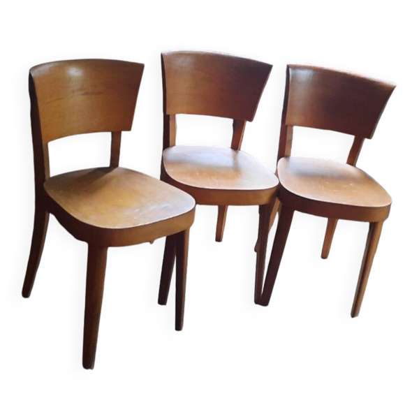 3 chaises bistrot Fischel