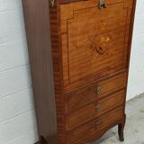 Former secretary marquetry and gilded bronze fittings