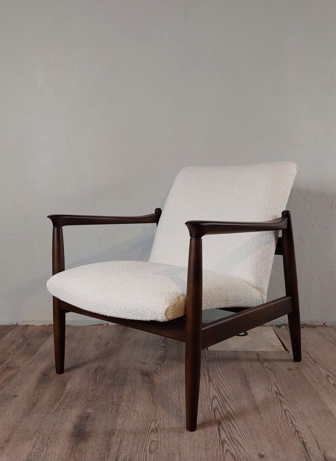 Pair of Armchairs Edmund Homa model GFM-64, Polish vintage 1970s