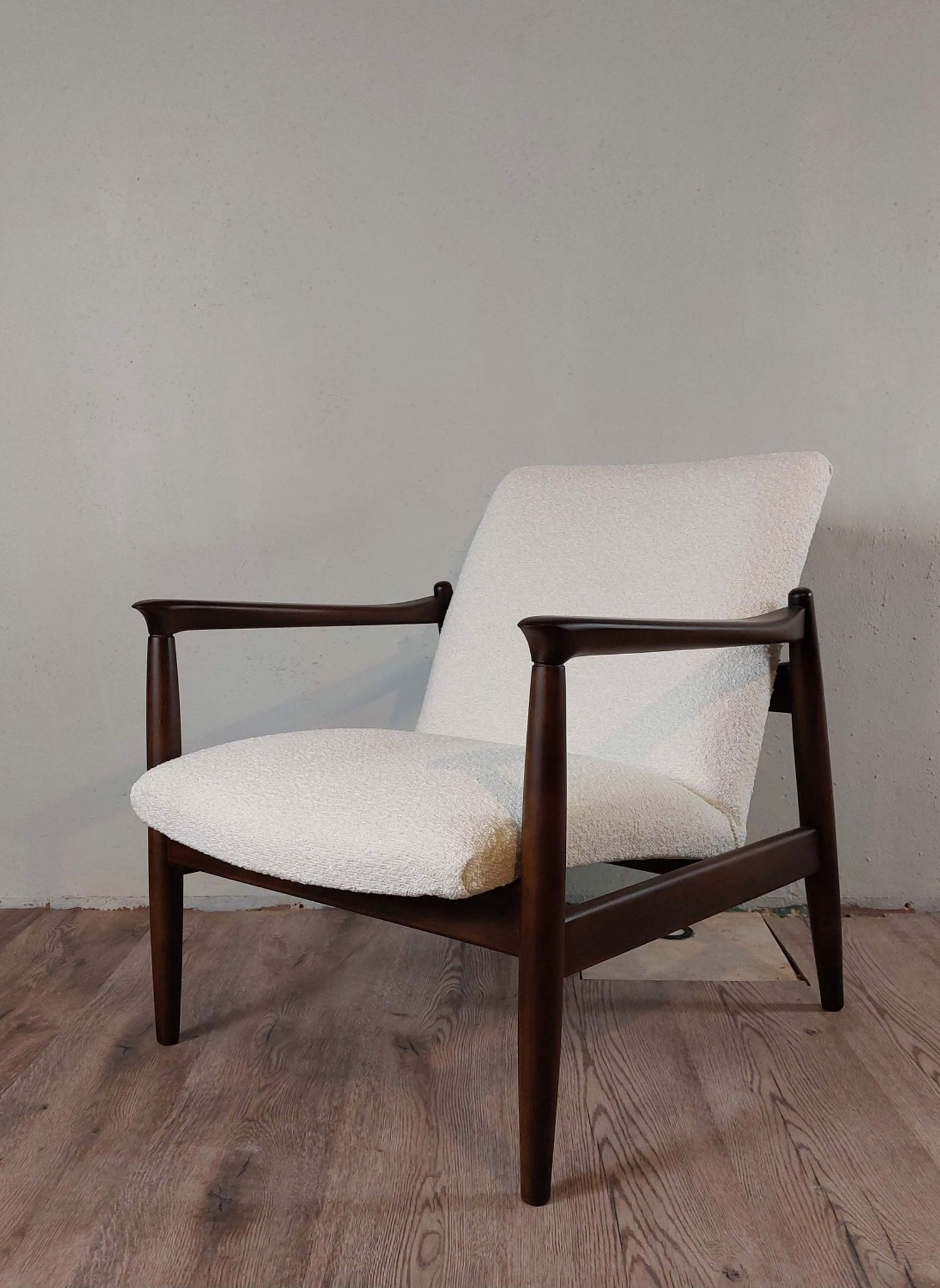 Pair of Armchairs Edmund Homa model GFM-64, Polish vintage 1970s