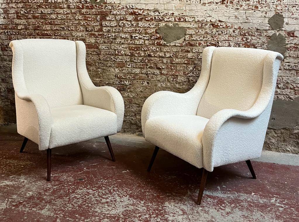 Italian armchairs 1950'