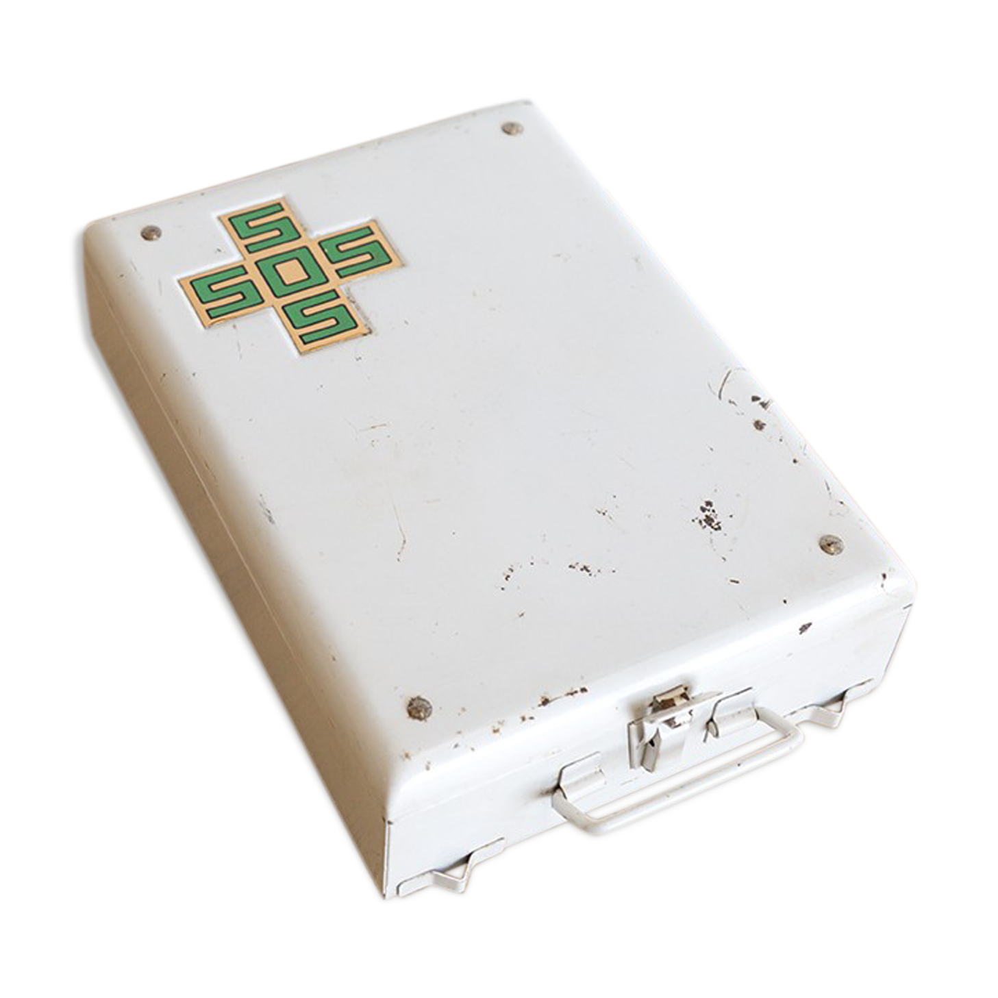 Vintage pharmacy box sos