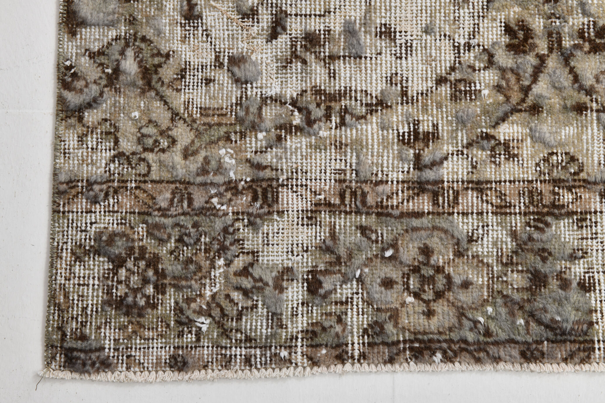 Turkish runner rug, 80x270cm