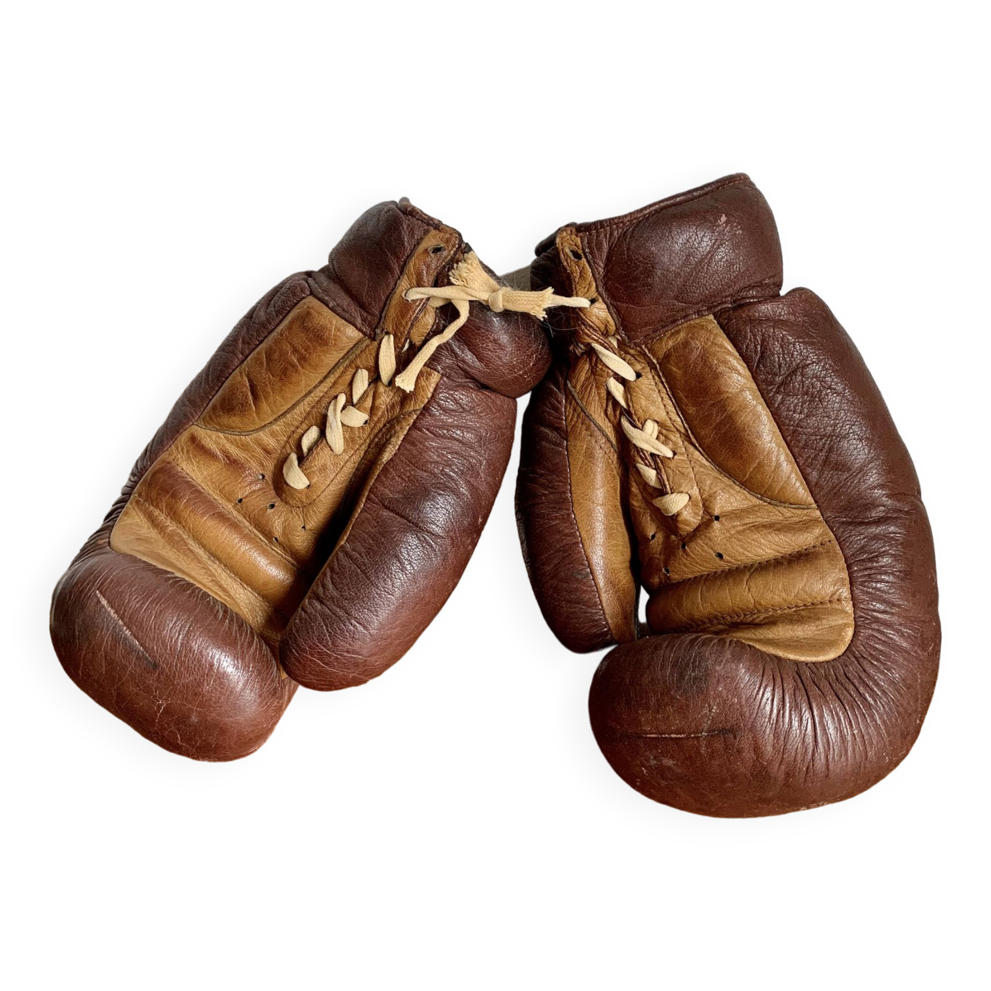 Vintage boxing gloves, 1940s