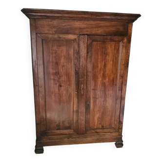 Armoire vintage en chêne massif