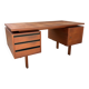 Bureau double face en teck « Musterring International »vers 1960