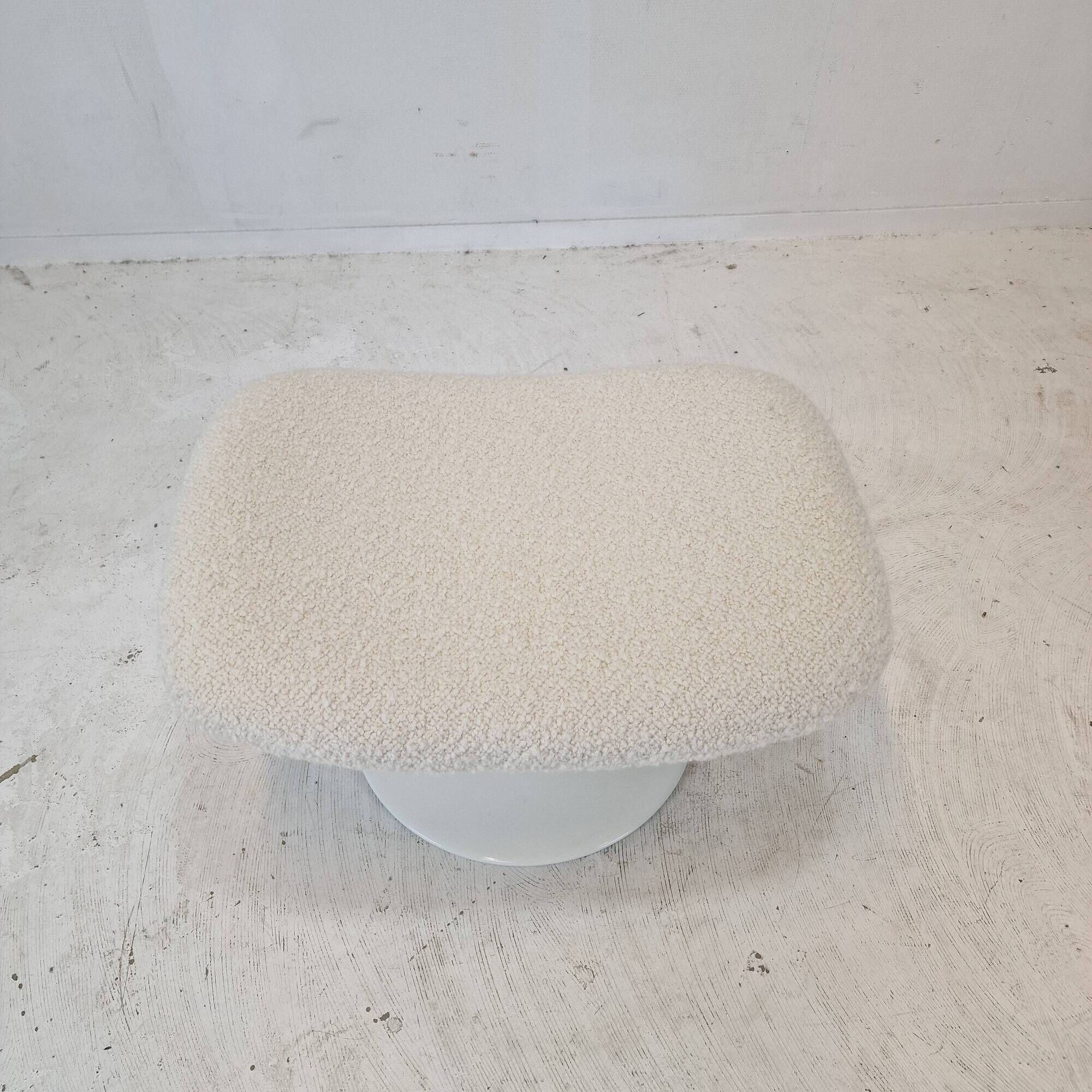 F518 Lounge Chair with Ottoman by Geoffrey Harcourt for Artifort, 1970s