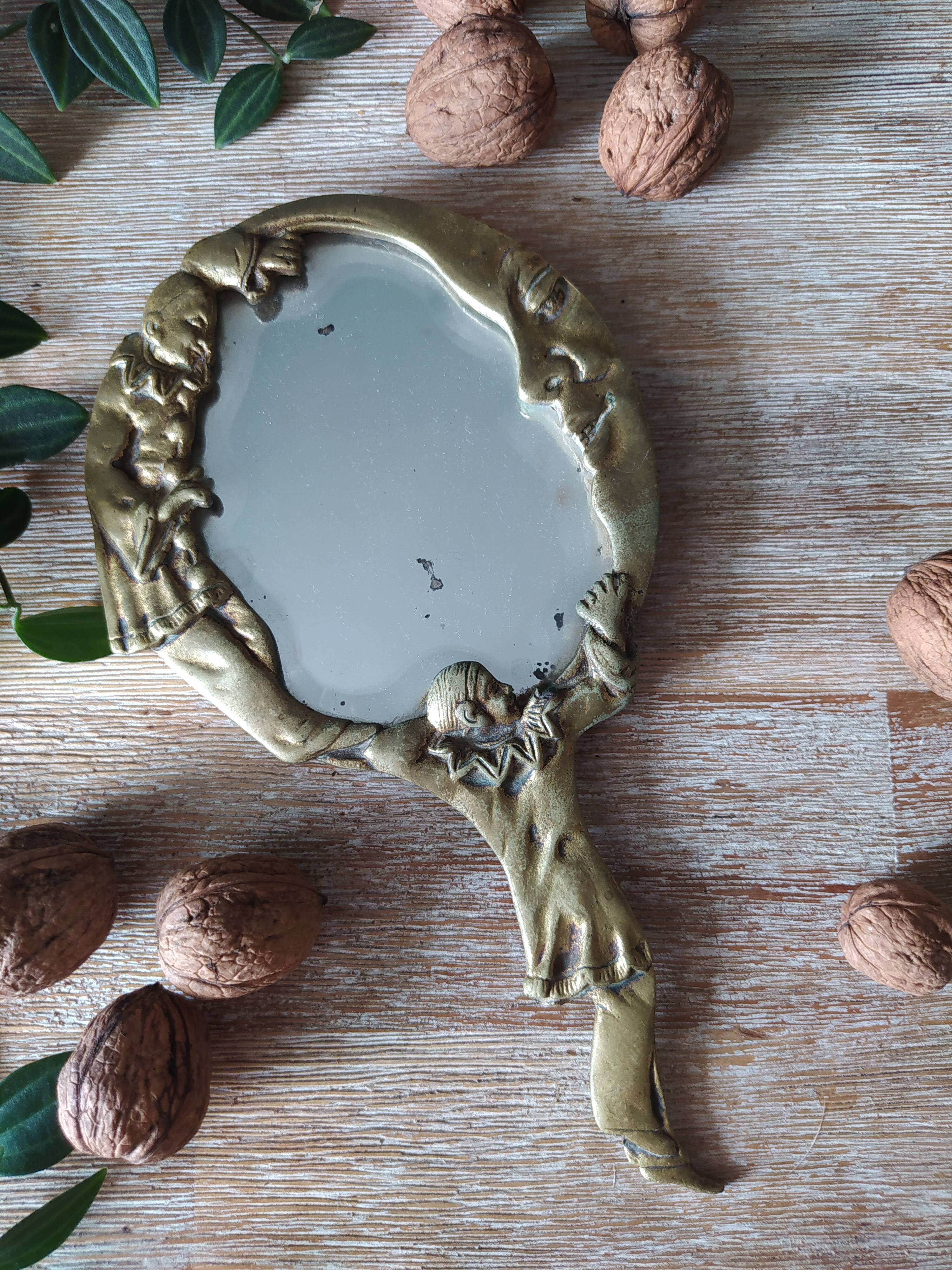 Vintage Pierrot Mirror