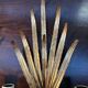 Pair of gold metal foliage spray sconces in the Bagues style - Vintage 70's