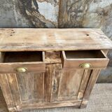 Parisian buffet in raw wood