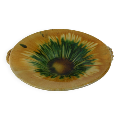 Coupe à fruits faïence de Vallauris par Joseph Calvas années 50
