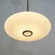 Glass and brass chandelier by Bruno Chiarini, 1950s