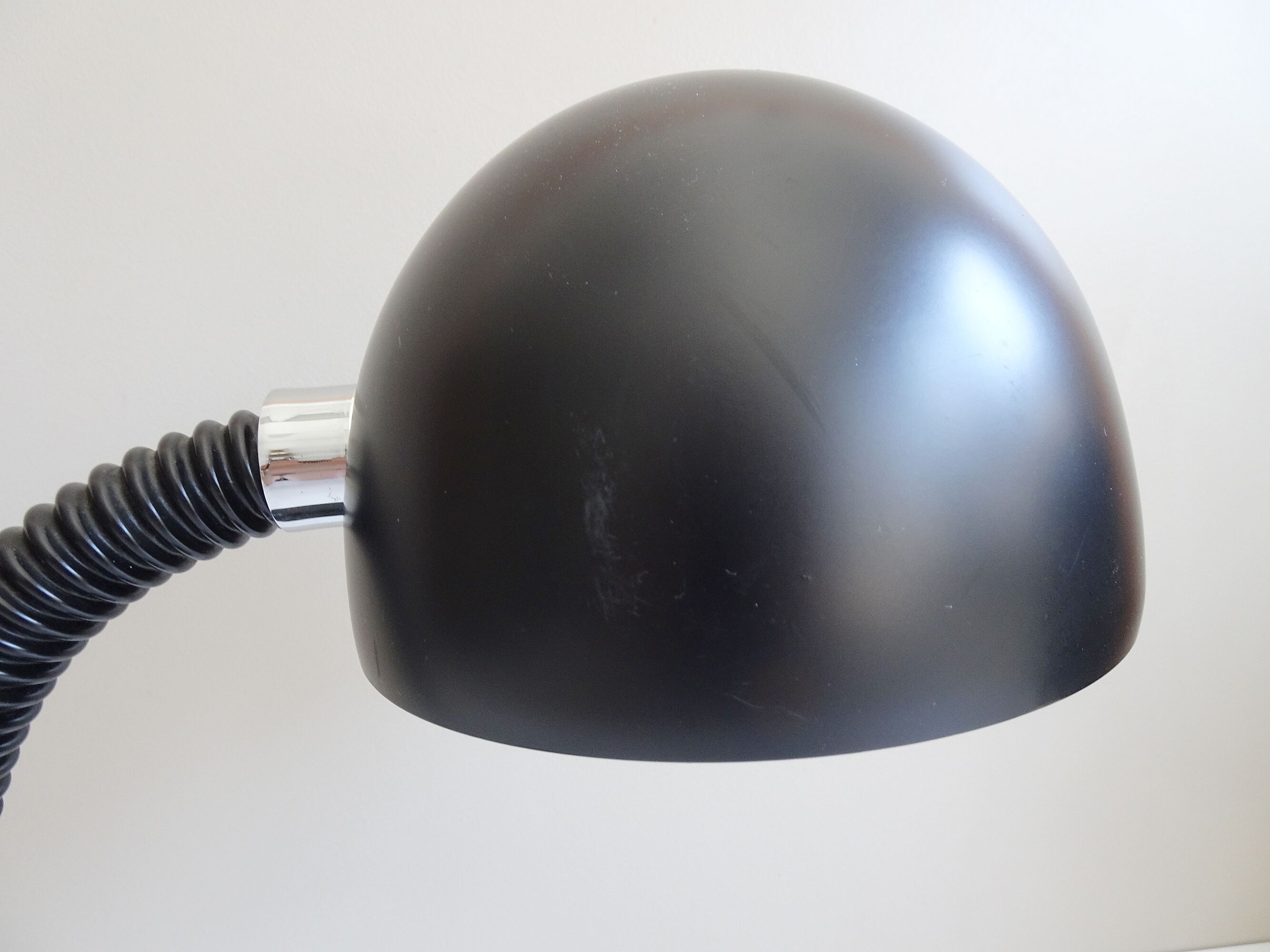 Black desk lamp from