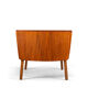 Danish design freestanding teak desk, 1960s
