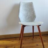 Set of 4 BAUMANN chairs from the 60s (model 840, Max Bill)