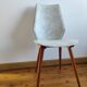 Set of 4 BAUMANN chairs from the 60s (model 840, Max Bill)