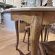Round table with extension.