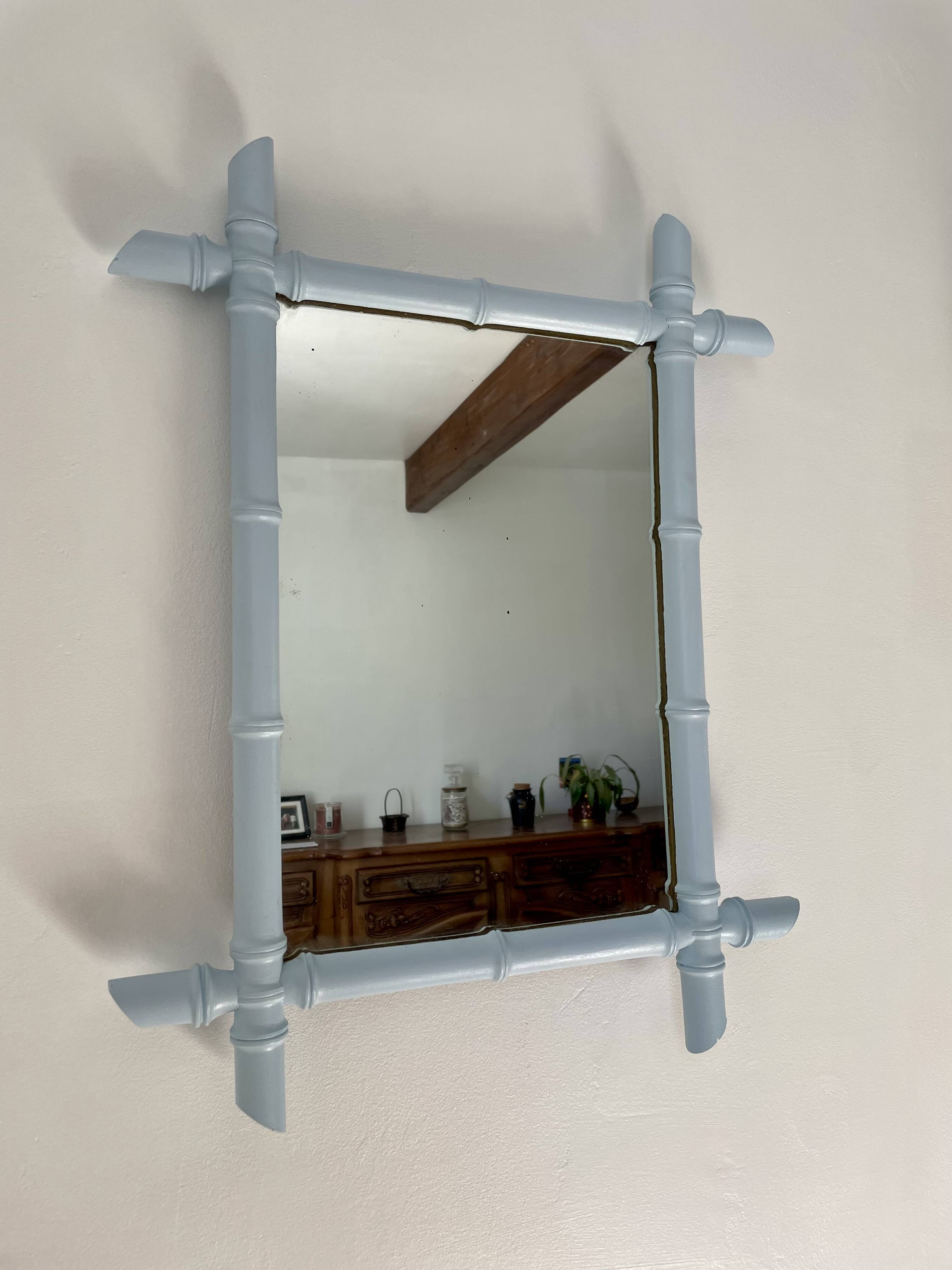 Bamboo mirror