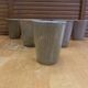 Set of 7 Cups Mugs DIGOIN Beige Stoneware Made In France Vintage #E