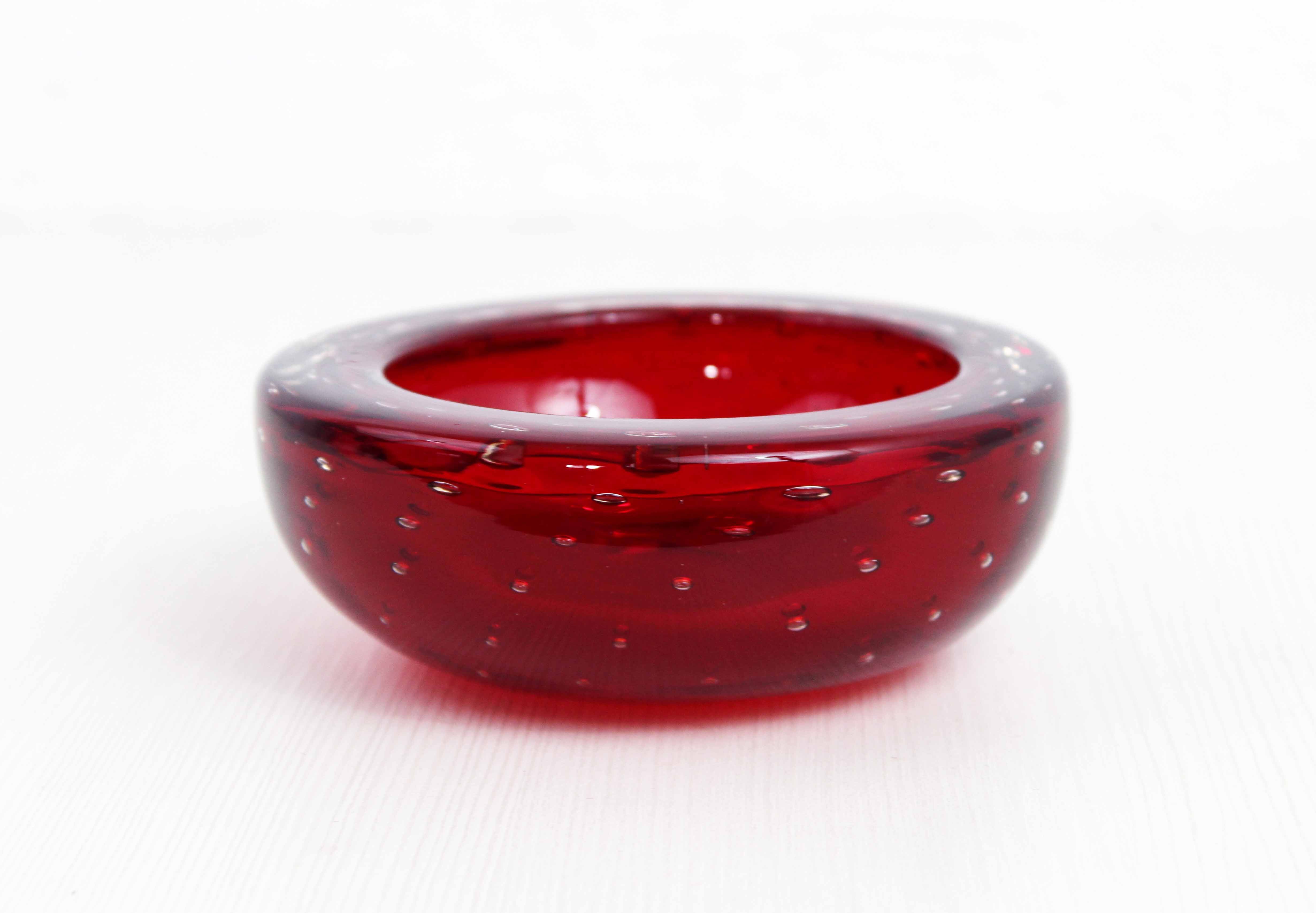 Murano glass ashtray