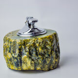 Briquet en albâtre vert par Romano Bianchi, Italie, 1970