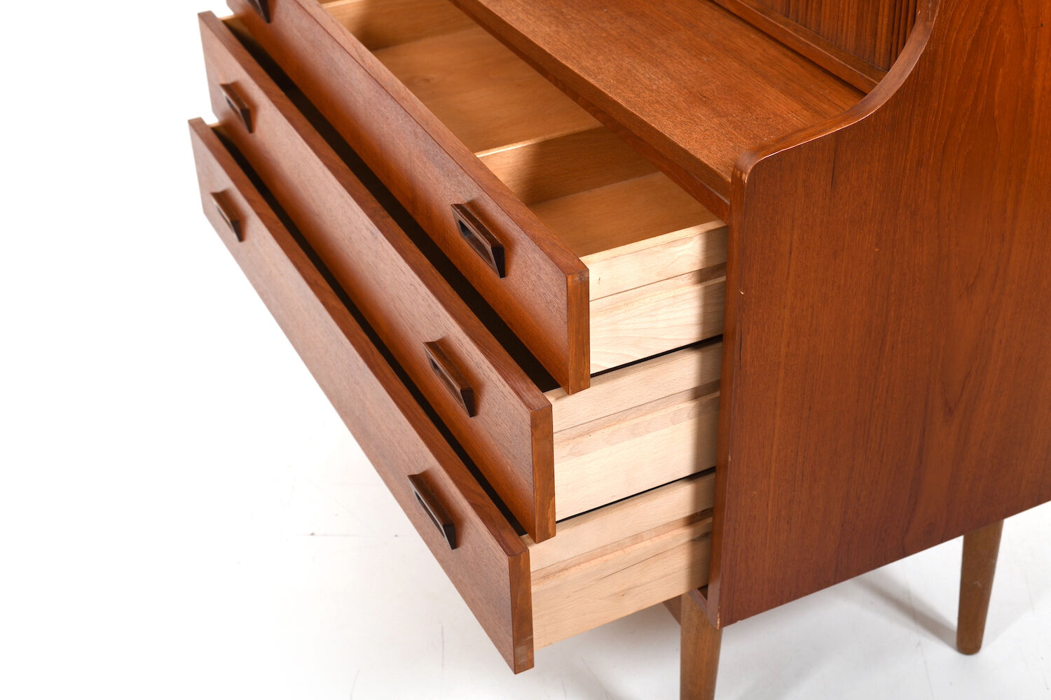 Secretary in Teak by Johannes Sorth for Nexø 1950s