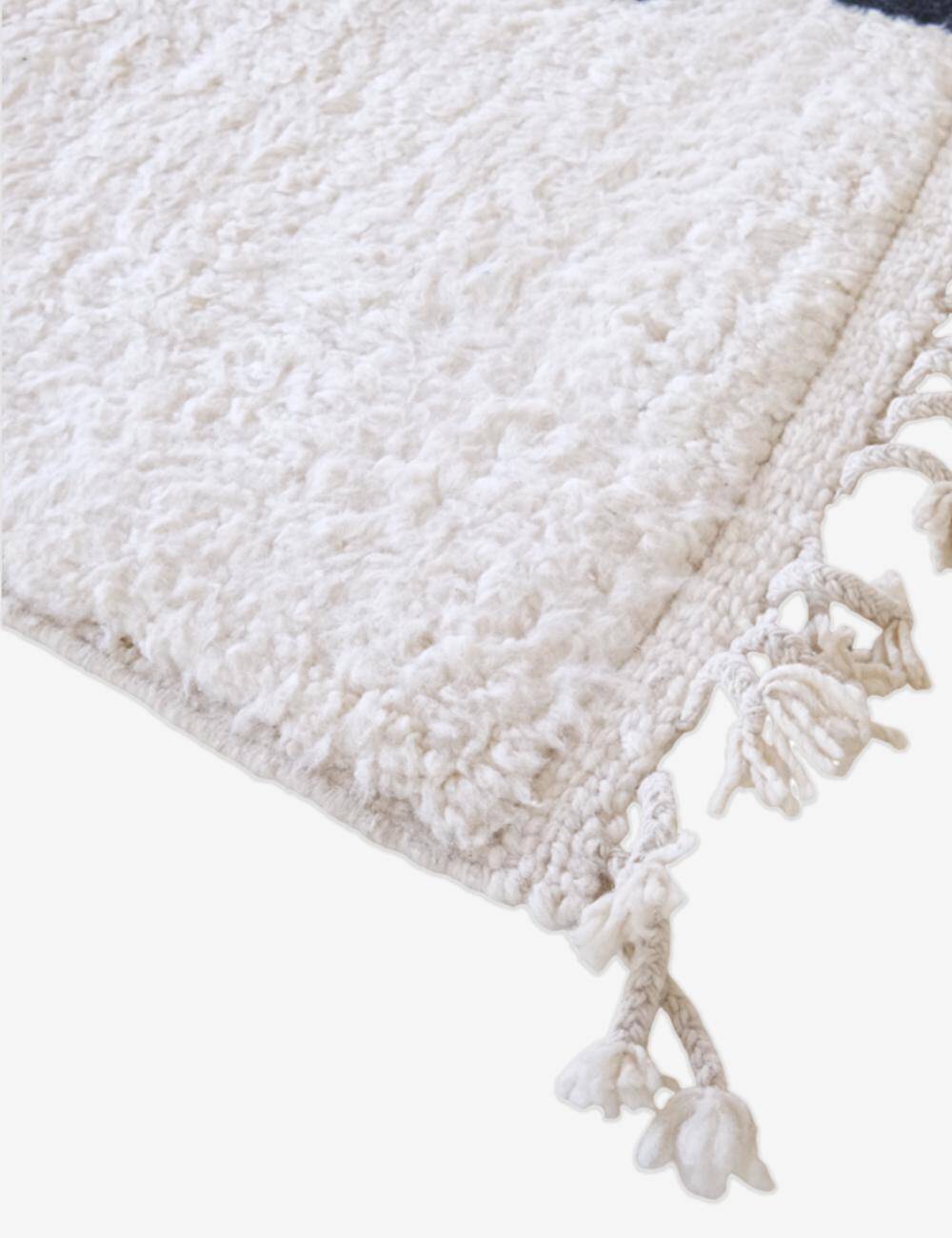 Tapis contemporain marocain en laine