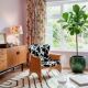 Designer armchair Federico Giner cowhide pattern