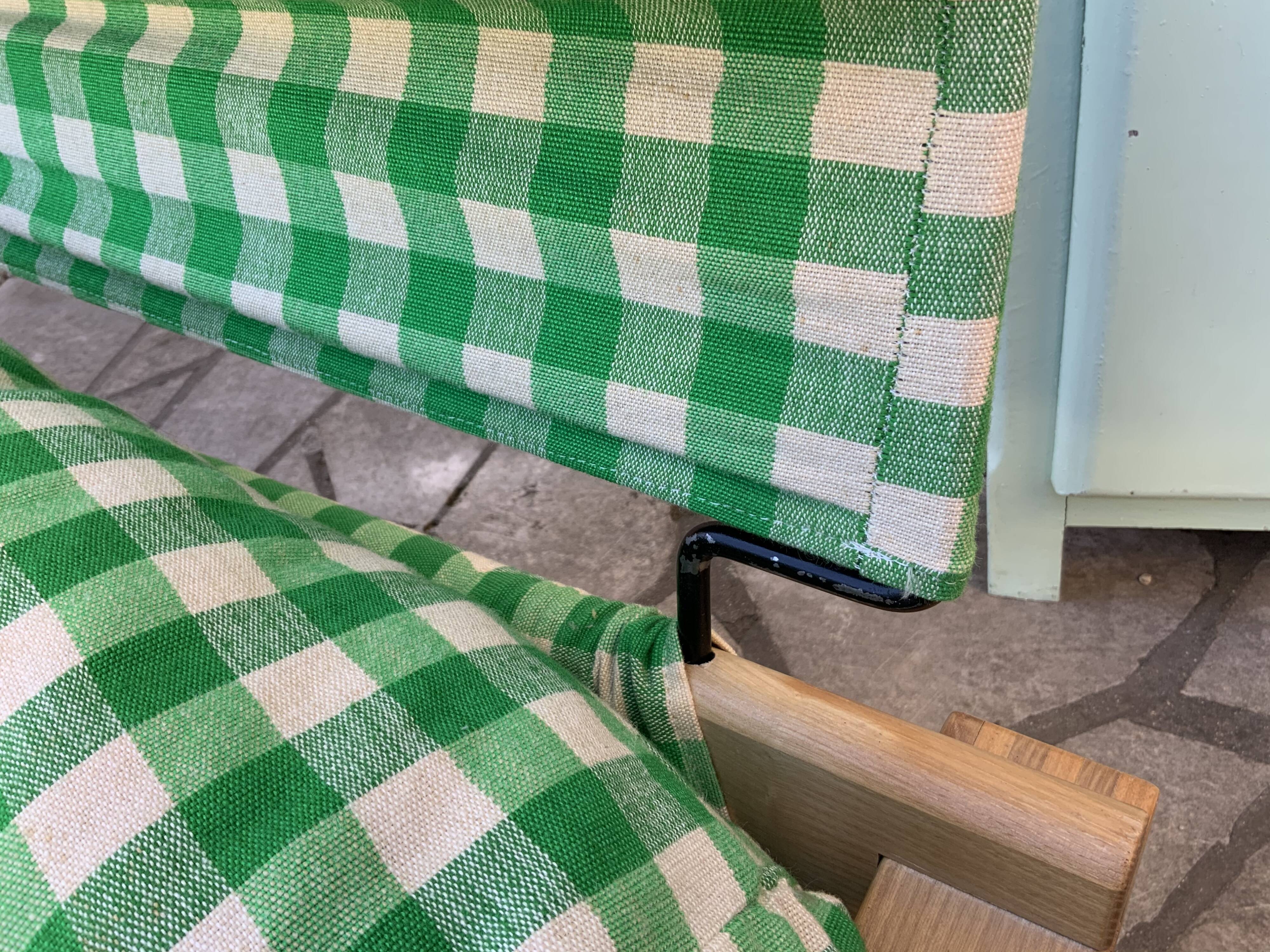 Vintage pine armchair