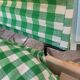 Vintage pine armchair