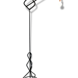 Lampadaire à crémaillère d' inspiration Jean Royère