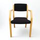 Scandinavian conference chair by LANA Design, made of beech – Denmark, 1960s