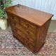 Commode anglaise Victorienne XIXème en acajou