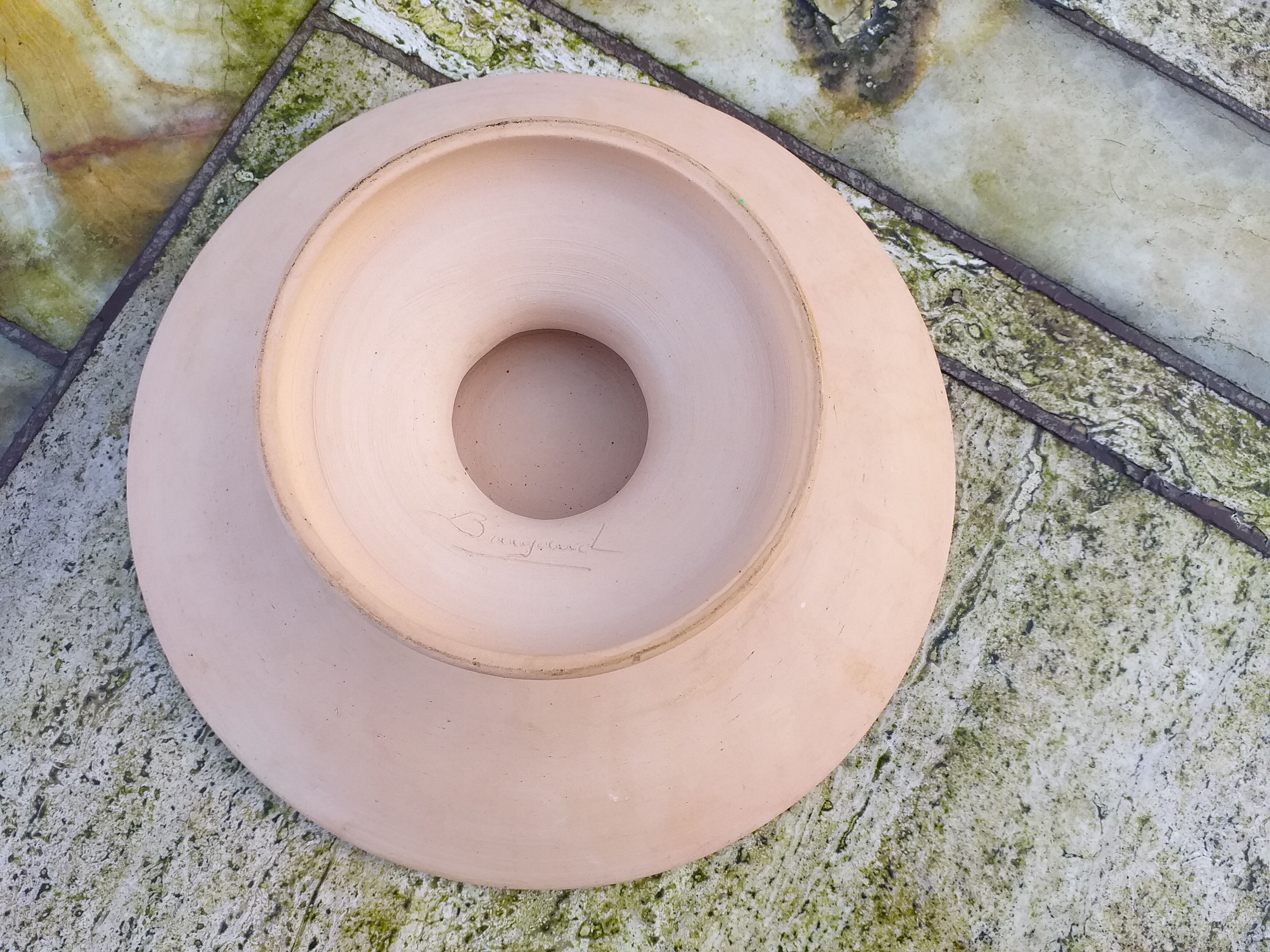 Burgaud's terracotta pottery fruit cup