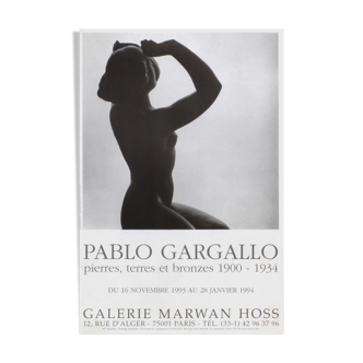 Affiche Pablo Gargallo