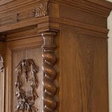 Neo Renaissance style castle bookcase