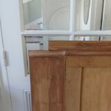 Headboard for a 160 cm wooden bed
