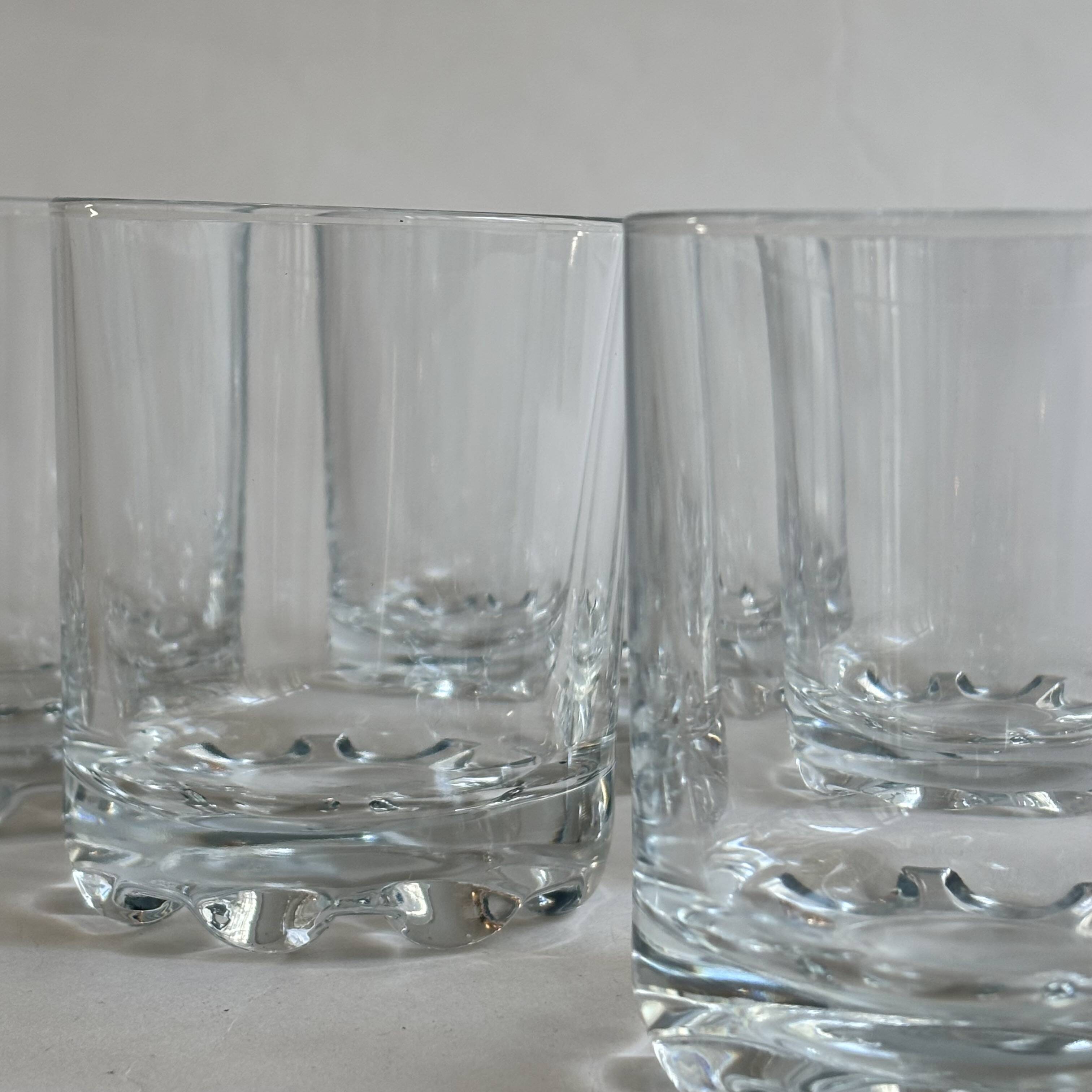 Set of 5 whisky glasses