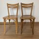 Pair of Baumann chairs n°19