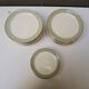 5 Antique Villeroy & Boch Celadon Dessert Plates