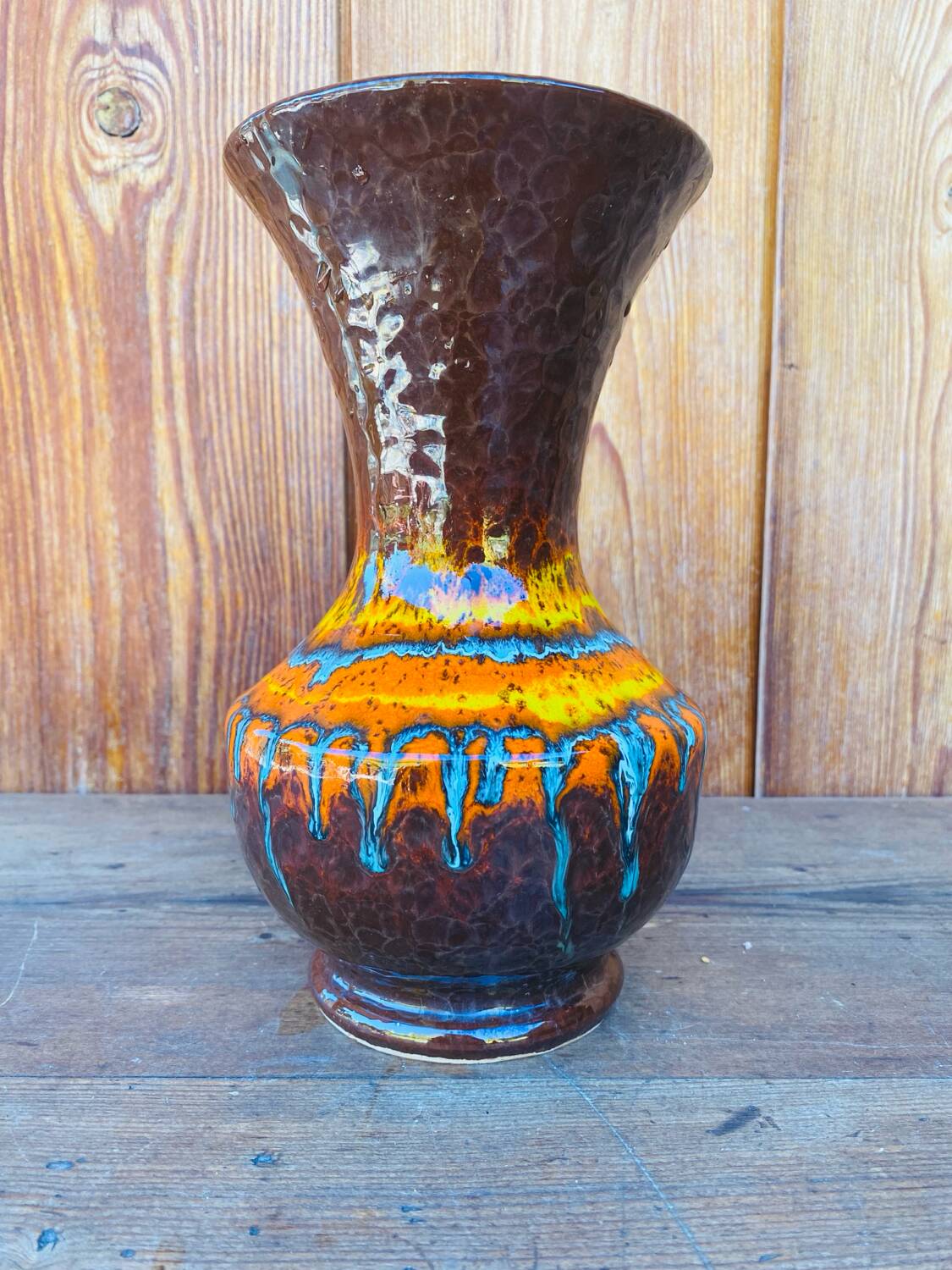 Fat Lava Vase Vallauris